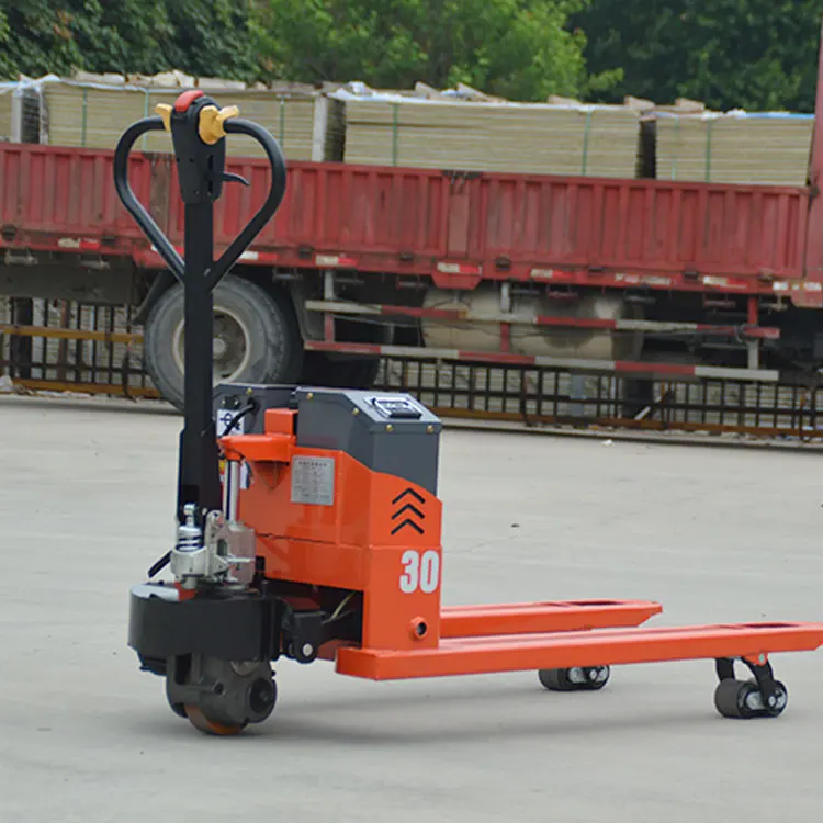 3000kg Weigh Semi Electric Pallet Truck Semi Electric Pallet Truck 2.5t Electric Pallet Truck Hydraulic