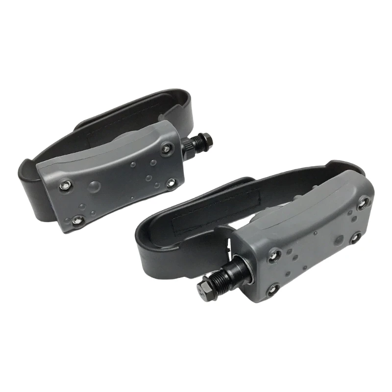 

E8BF Exercise Bike Pedals Ergonomic Thread Fitness Accessories Bike Replacement