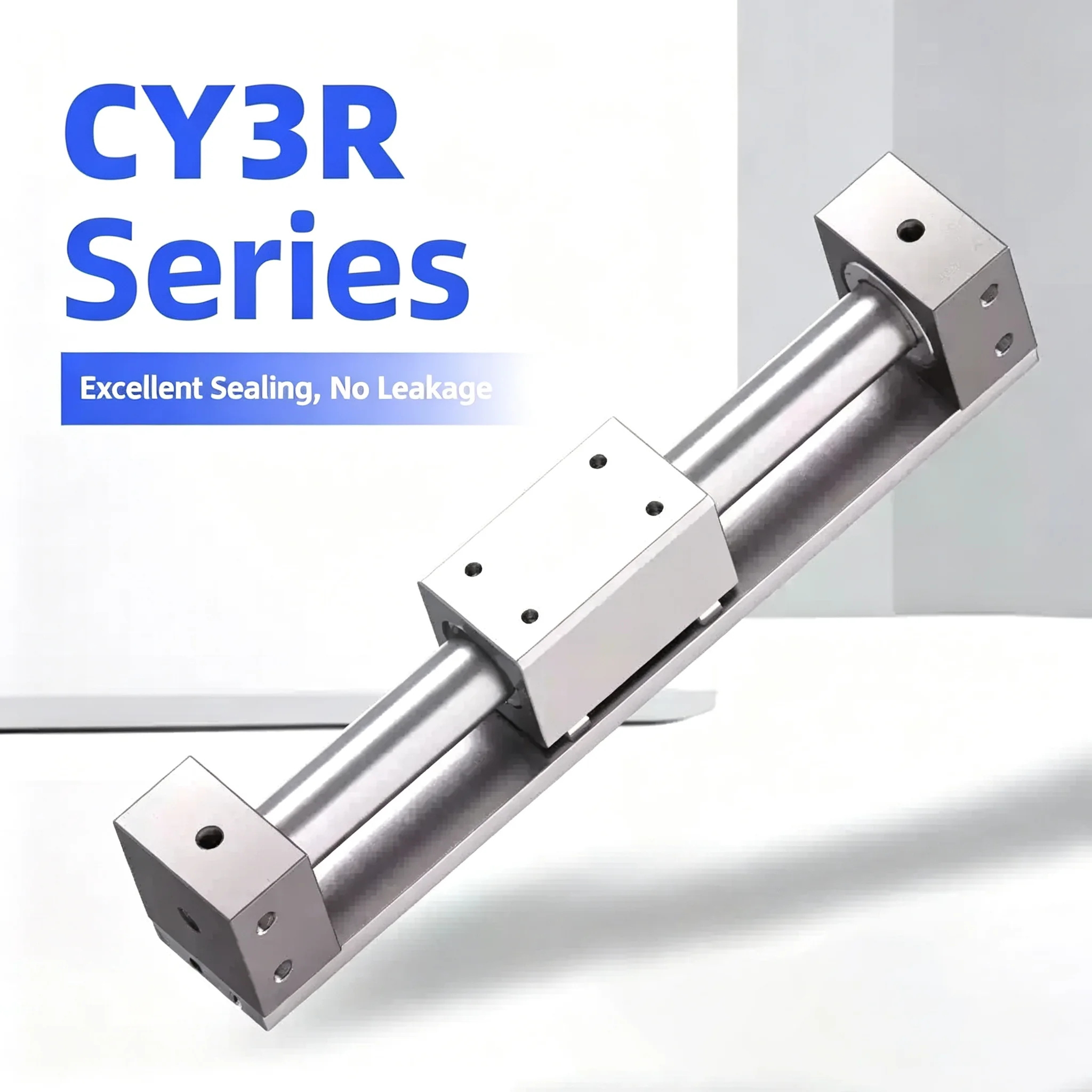 Magnetically Coupled Rodless Cylinder Direct Mount Type CY1R6 CY1R10 CY1R15 CY1R20 CY1R25 CY1R32 CY1R CY3R
