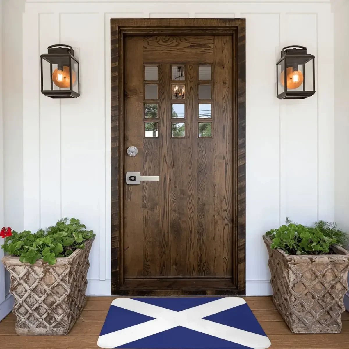 Scotland Flag Doormat Rug Carpet Mat Footpad Polyester Anti-slip Sand Scraping Entrance Kitchen Bedroom Balcony Toilet