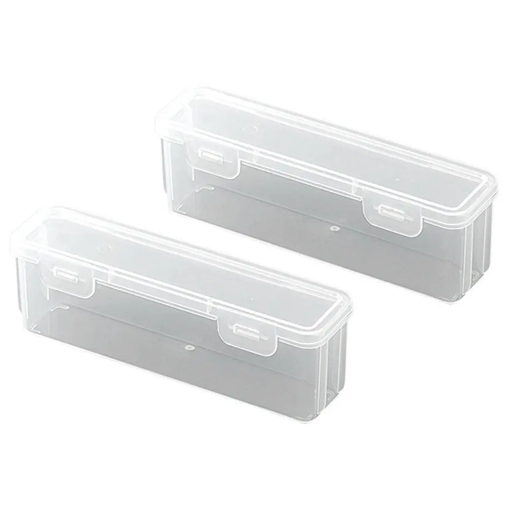 2Pcs Multi Use Sunglasses Organizer Plastic Eyeglass Cases Transparent Design Space Efficient Holder for Sunglasses Cosmetics