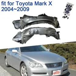 2x Fender Lining For Toyota Mark X X120 2004 2005 2006 2007 2008 2009 Accessories Shock Absorber Cushion Lining Mud Fender Parts