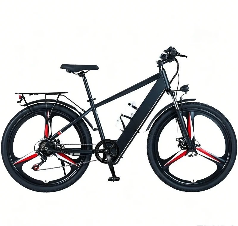 BR New Design Relicus Brand Electric Bike 27.5 Inch Full Suspension Alloy Frame E Mountain Bike With Rear Rack And Fenders