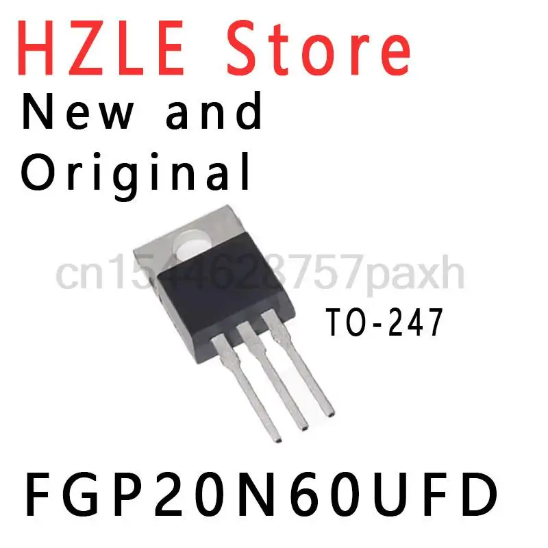 RONNY novo e original IC FGP20N60 TO-220 IC, FGP20N60UFD, 10 PCes