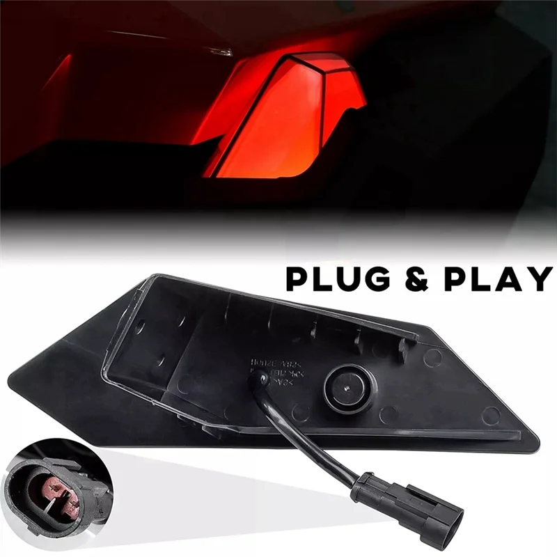 

Clear LED Rear Side Marker Light For Polaris RZR PRO XP/ XP 4 2020-2024-A28K