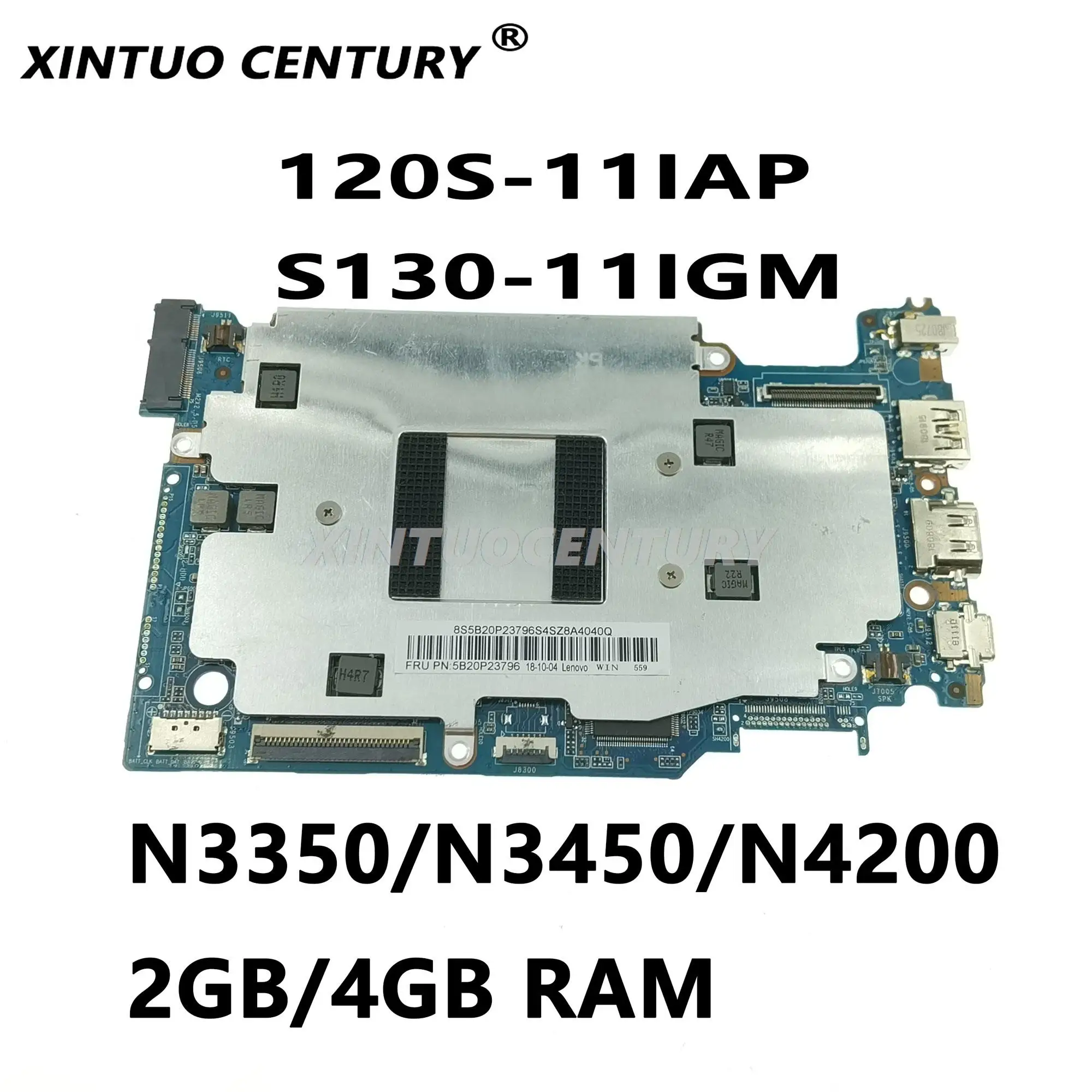 

Suitable for Lenovo 120S-11IAP S130-11IGM notebook computer Laptop motherboard CPU N3350/N3450/N4200 2GB/4GB RAM 100% test work