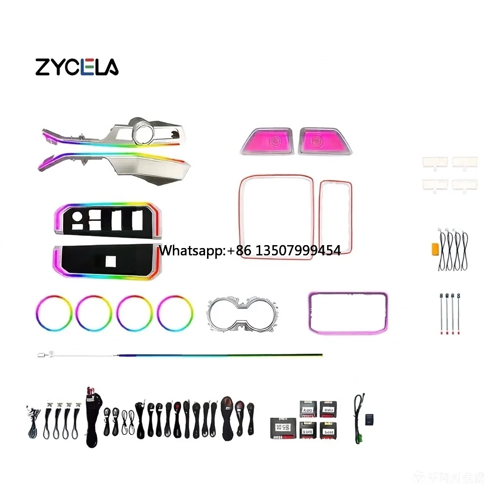 for for Land Cruiser LC300 2022-2025 12V LED Car Ambient Lighting 1 Year Warranty Optimized Interior Modification Auto