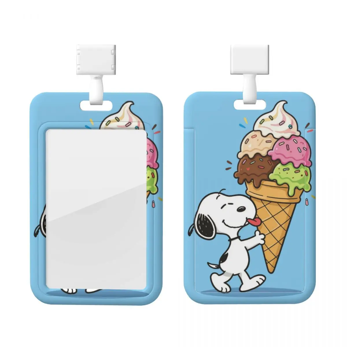 

Custom S-Snoopys Lanyard ID Protector Badge Card Subway Card Holders Lanyard Cards Holder For Offices Credentials Accessories