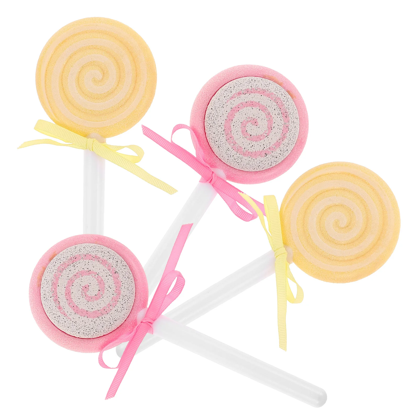 

4 шт. двухсторонний скребок для ног в форме леденца, пемза, средство для удаления мозолей, отшелушивающее средство для омертвевшей кожи, пилочка для ног, портативный инструмент для педикюра