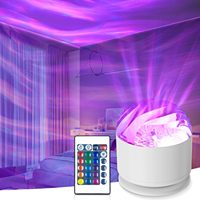 LED Night Light USB Plug-in Starry Sky Remote 16Color RGB Galaxy Projector Light for Kids Room Party Decor Auto Rotate Show Lamp
