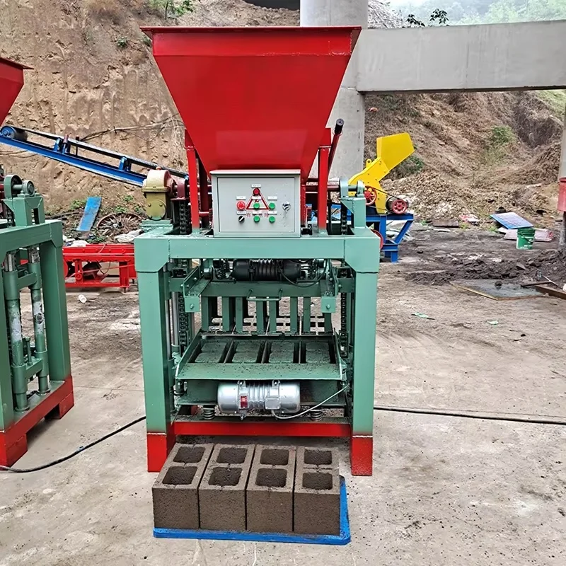 4-35 Cement Brick Making Machine Small Fly Ash Standard Brick Free Burning Brick Hollow Block Concrete Block Making Machine