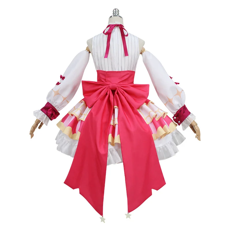 Hoshino Ai Cosplay Trajes para Mulheres, Vestido, Peruca, Anime, Oshi Sem KO, Uniforme de RPG, Halloween, Festa de Carnaval, Vestir