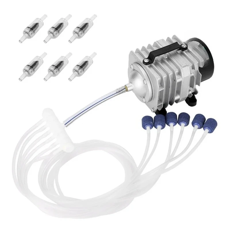 

220V high pressure aquarium air pump pond air compressor pond fish pond aerator