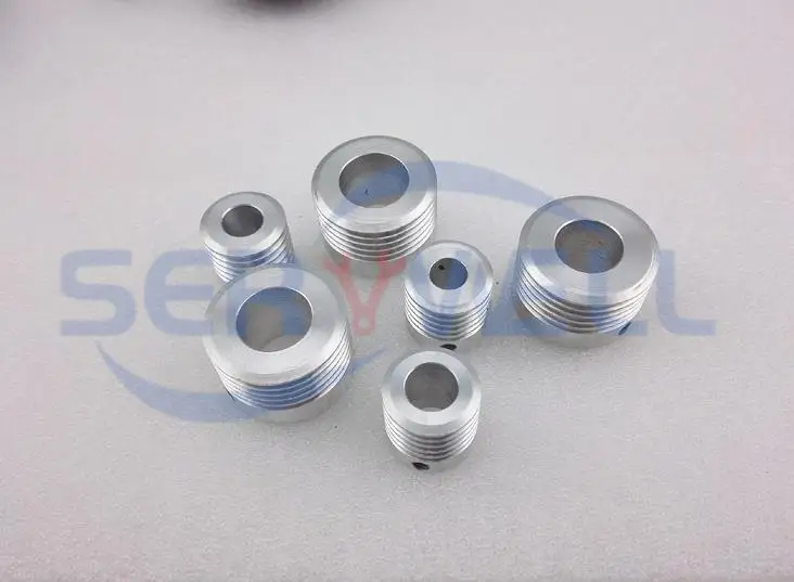 1Pc Multi-Groove Wedge Belt Pulley PJ, V-Belt Micro TableSaw Dril Lathe Bead Machine Motor Spindle Tailstock Thimble Tool Holder