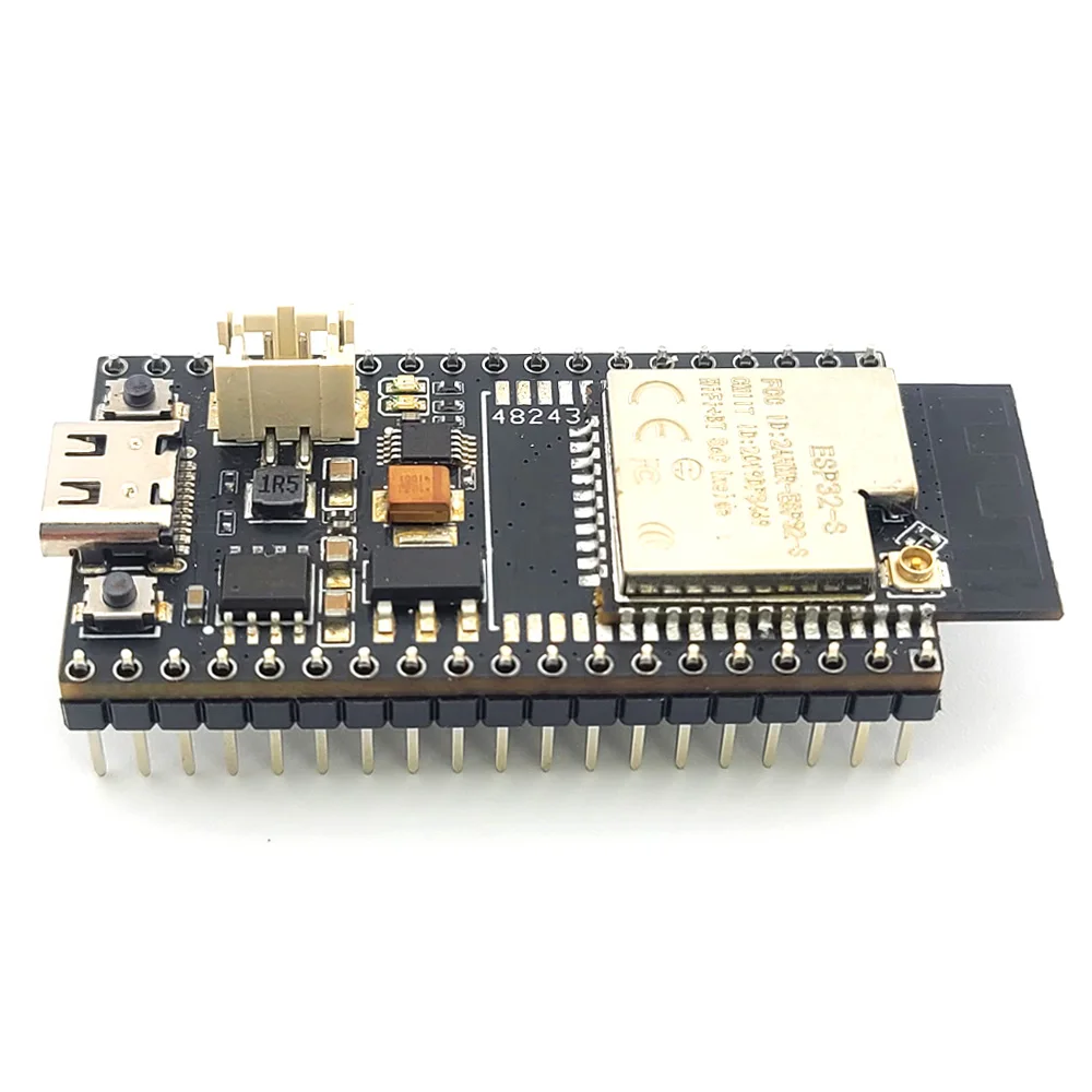 لوحة تطوير ESP32 جديدة 2.4G وحدة واي فاي مع واجهة البطارية IPEX لتقوم بها بنفسك IoT CH340X IP5306 Type-C الأصلي Ai ESP32-S