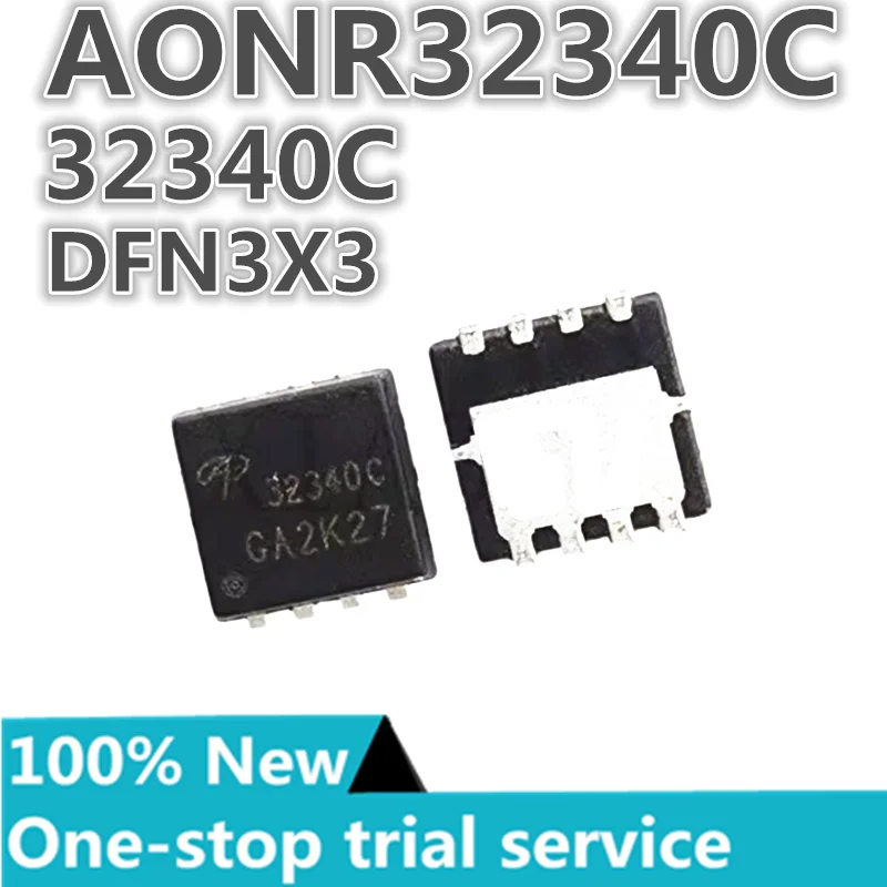 5-100pcs %New AONR32320C AONR32340C AONR21321 DFN3x3 silkscreen 32320C 32340C 21321 Field effect tube (MOSFET) chip