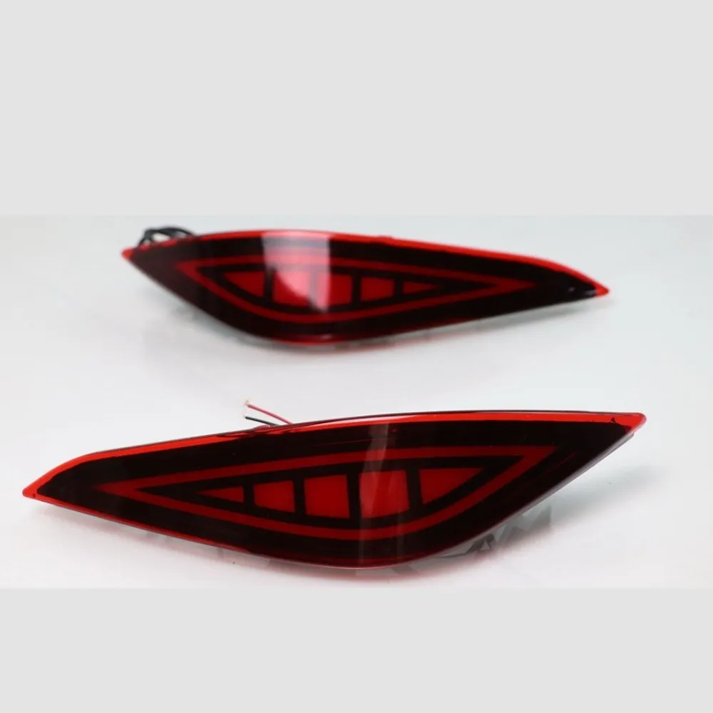 July King LED Brake Lights Compatible for Toyota Rush 2018 2019, Red Brake Lights + Night Running Warning Lights DRL, B type