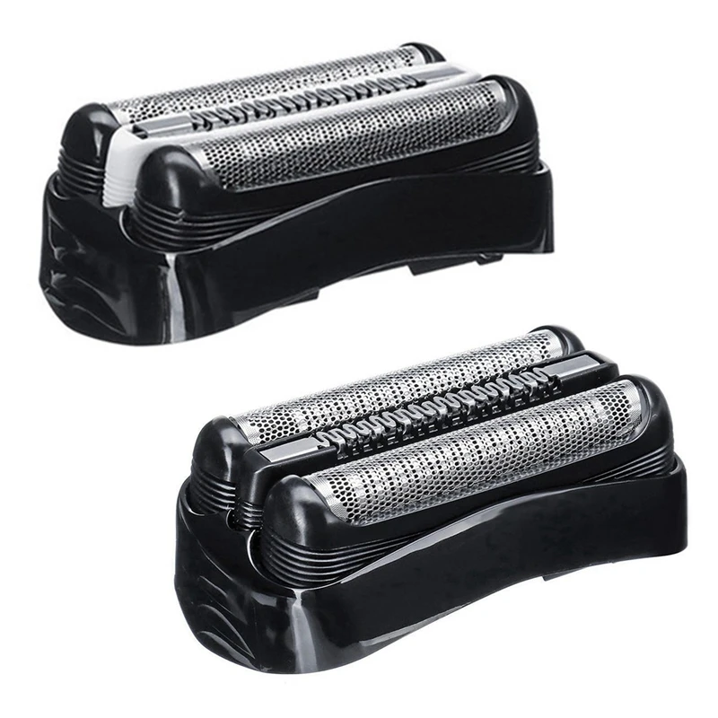 Electric Shaver Head2PCS 21B/32B Shaver Replacement Knife Net Membrane for Series 3 Electric Razors 3 301S 310S 320S 330S 340S
