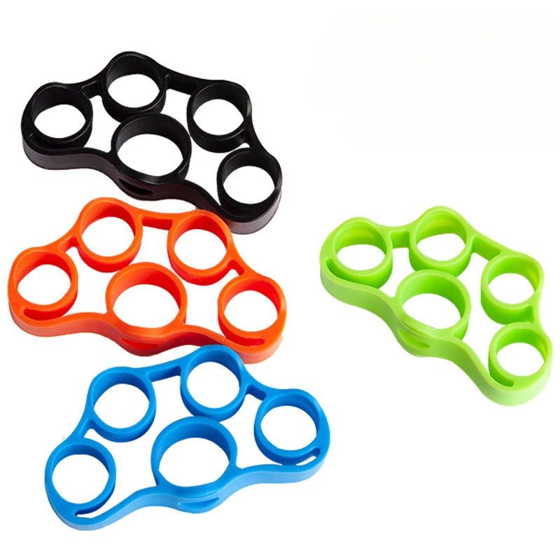 Silicone 5-finger Finger Trainer Wrist Tension Device Shooting Corrector Basketball Shooting Training Assistance Grip Strength