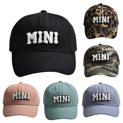 Letter MAMA MINI Embroidered Baseball Cap Outdoor Casual Sun Protection Parent-Child Caps Monther's Day Gifts for Mom Kids Gifts