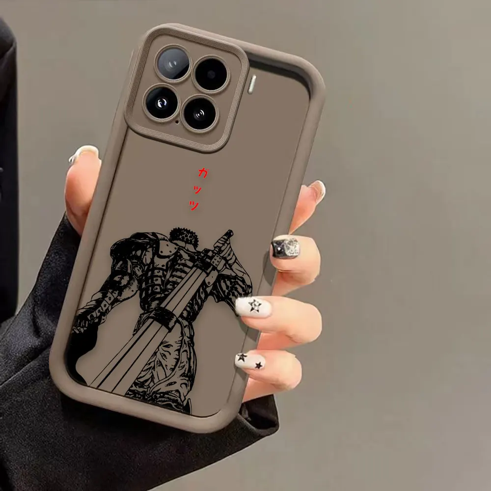 Funda de teléfono Berserk Guts Dragon para Redmi NOTA 8 9 9T A1 A2 A3 9 9A 9C 9T 10 10C 12 12C 13 13C 14C 15 15C K30 K40 K50 K60