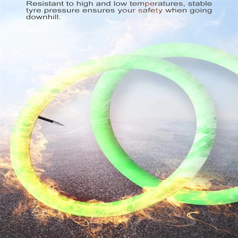 أنبوب داخلي أنيق للدراجة خفيف للغاية مصنوع من مادة TPU لإطارات الدراجة خفيفة الوزن بعجلة 28 بوصة