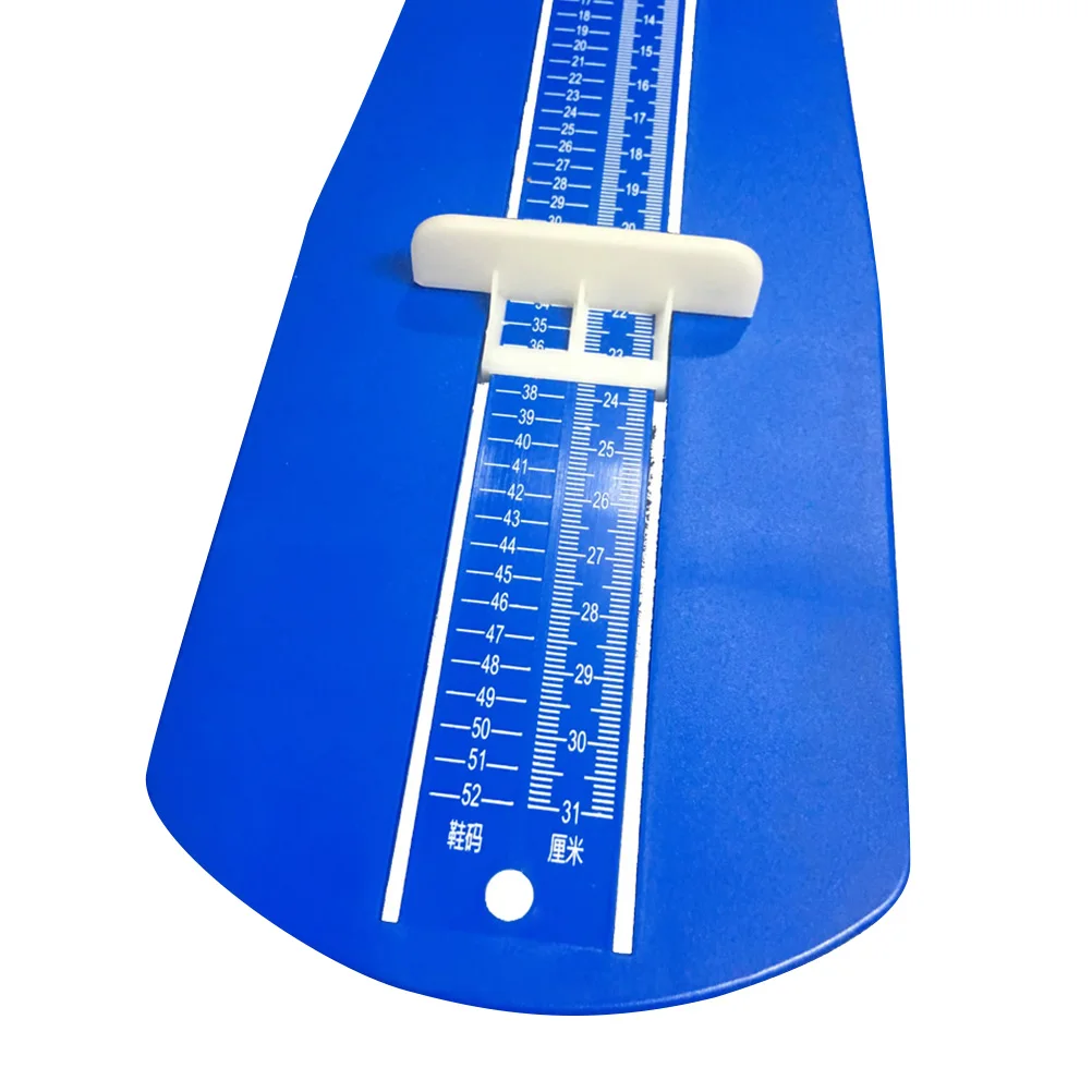 

2pcs Foot Measuring Device Feet Ruler Sizer Width Length Shoe Measure Gauge Durable Plastic Accurate Measurements
