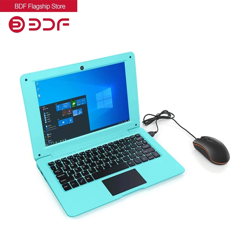 

Windows 10 Laptop 10.1 Inch Quad Core 6GB/64GB Notebook Slim and Lightweight Mini Netbook Computer WiFi HDMI and Laptop Bag