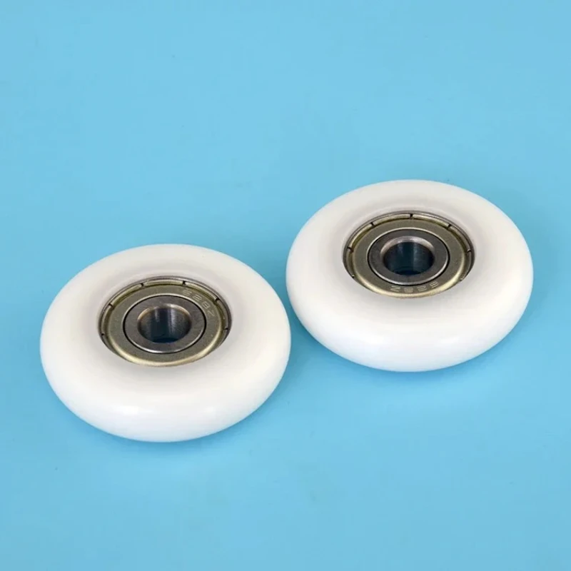 8x40x10mm Kunststoffkugel R5 gebogenes Riemenscheiben-Rollenlagerrad