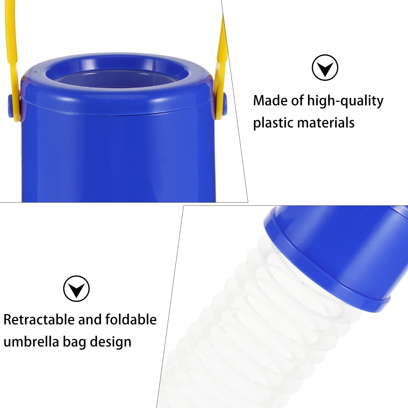 

Car Umbrella Cover Foldable Waterproof Plastic Storage Bag For Rear Seat Hanging Umbrella Bucket Retractable Holder Car Supplies