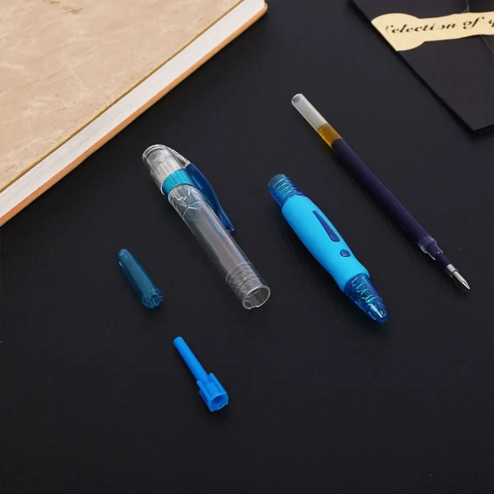 Black/Red/Blue Retractable Pens Examination Signature Ink Ballpoint Pen Large Capacity Writing Gel Pens Stationery