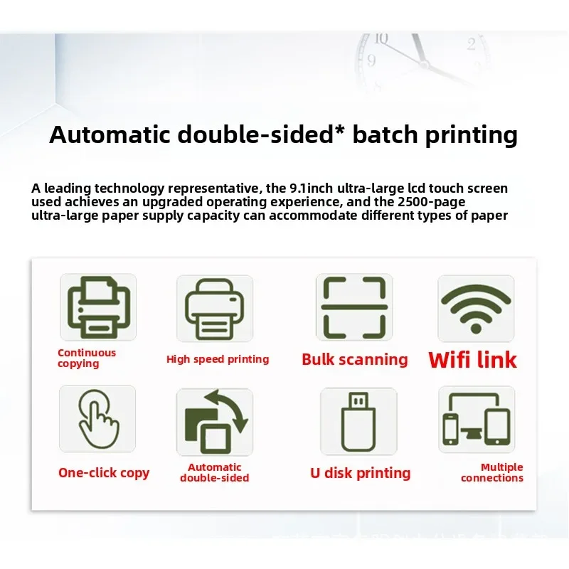C364e/454e/554e/754e Color Black and White A3 Double Sided Copy Printer