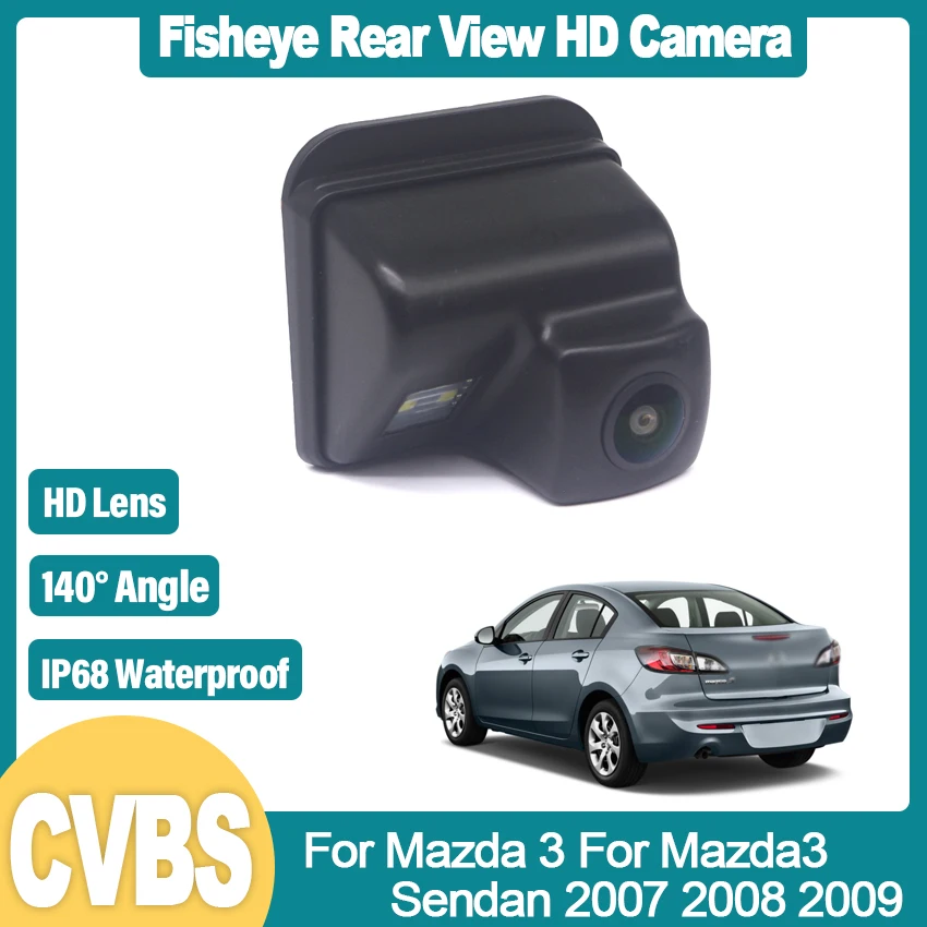 

CCD HD Car Rear View Reverse Parking Camera Parking Assistance Waterproof IP68 Backup Camera For Mazda 3 For Mazda3 Sendan