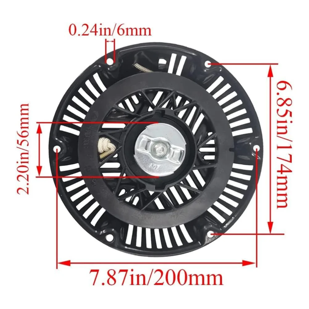 797747 Pull Recoil Starter Assembly For 420cc XR13.5 13.5hp 2100 Series Engine Garden Tools Power Equipment Replacement Part