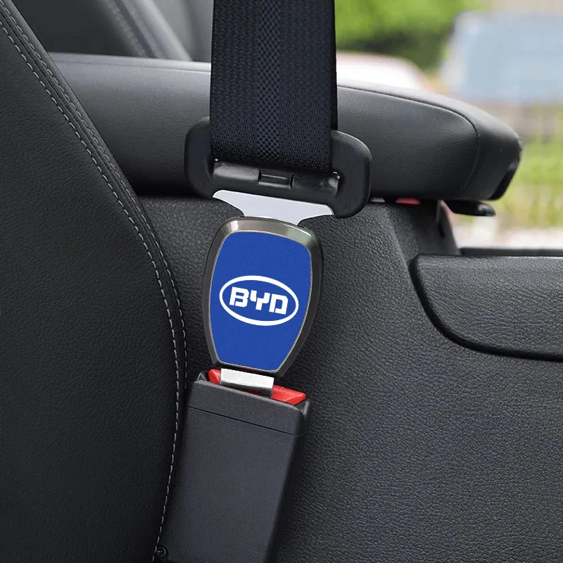 Premium 1PC Car Seatbelt Extension Converter For BYD Atto 3 Seal Dolphin Han Tang Song Yuan, Safety Seat Belt Buckle Extender Ad 4