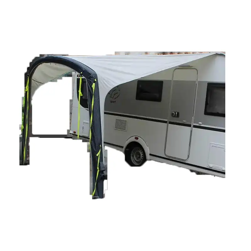 Movable Sliding Stand Homey Drainage Large Camper Van Tent Rv Awning Inflatable Camping Tent 4 Person Automatic Canvas