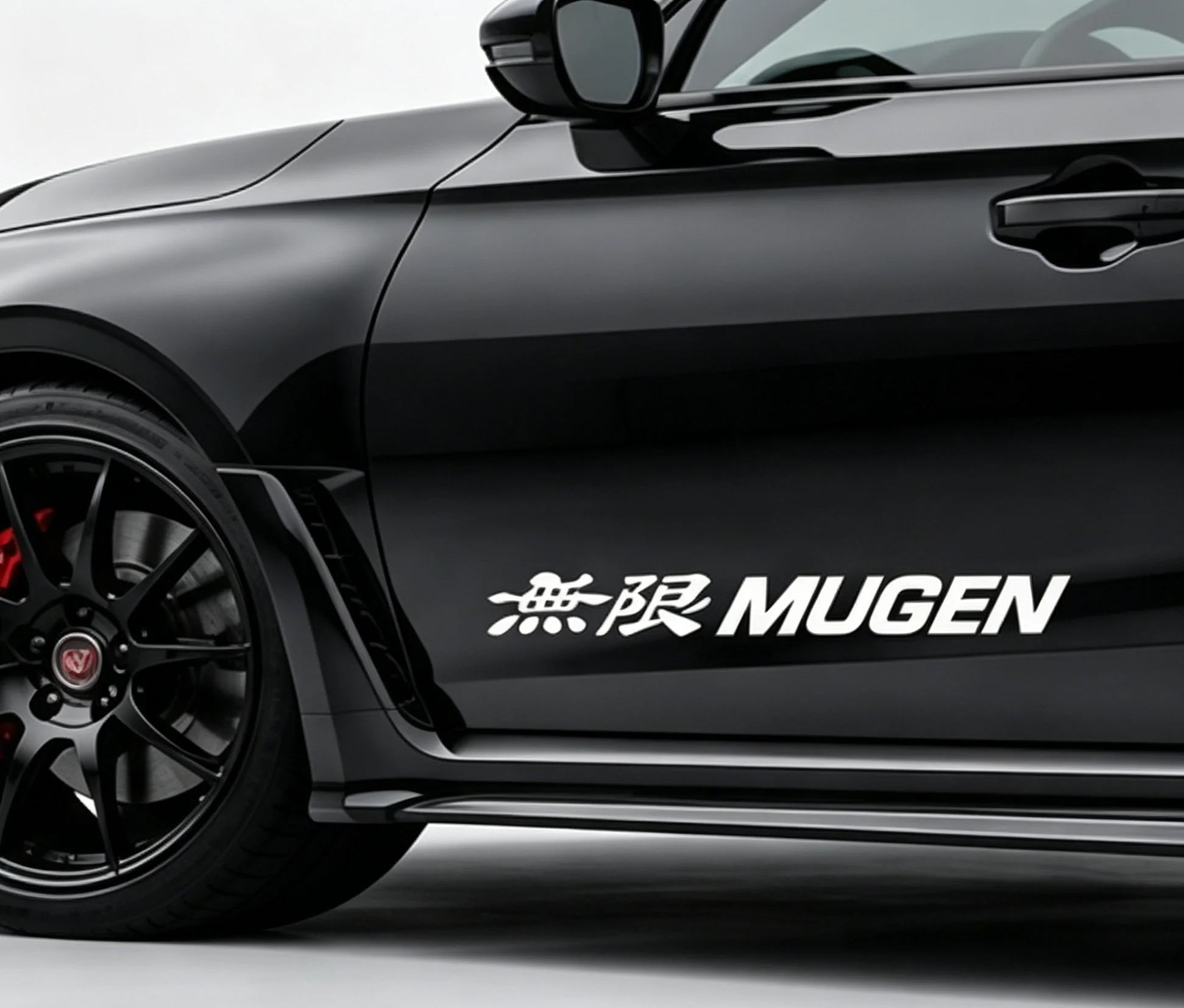 

MUGEN JDM Car Sticker Vinyl Decal for Honda Civic Accord Integra Racing Modified Car Window Body Sticker Tuning Decoration