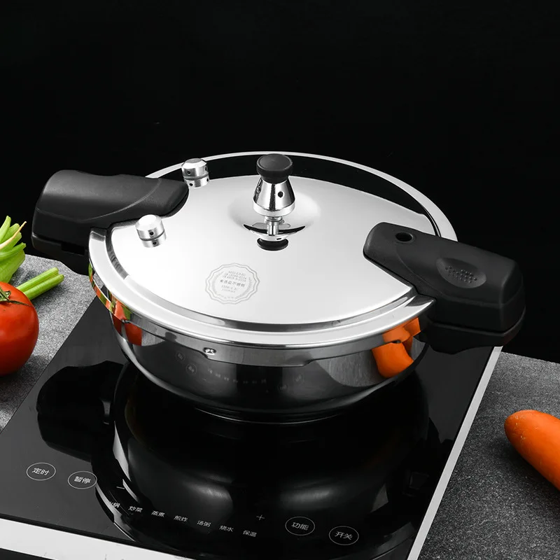 

18cm Pressure cooker stainless steel Pots and pans Non stick pan pressure cooker Kitchen accessories induction cooker general