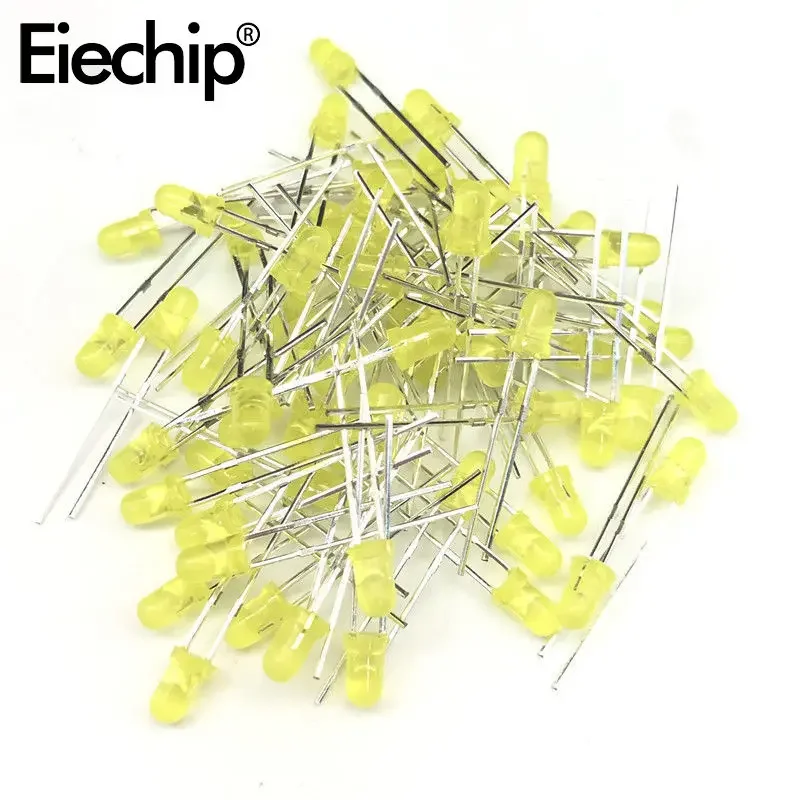 50/100 PCS LED Diode 3mm 5mm Bright Multi-color, LED Series Red/green/blue/yellow/orange/white Light