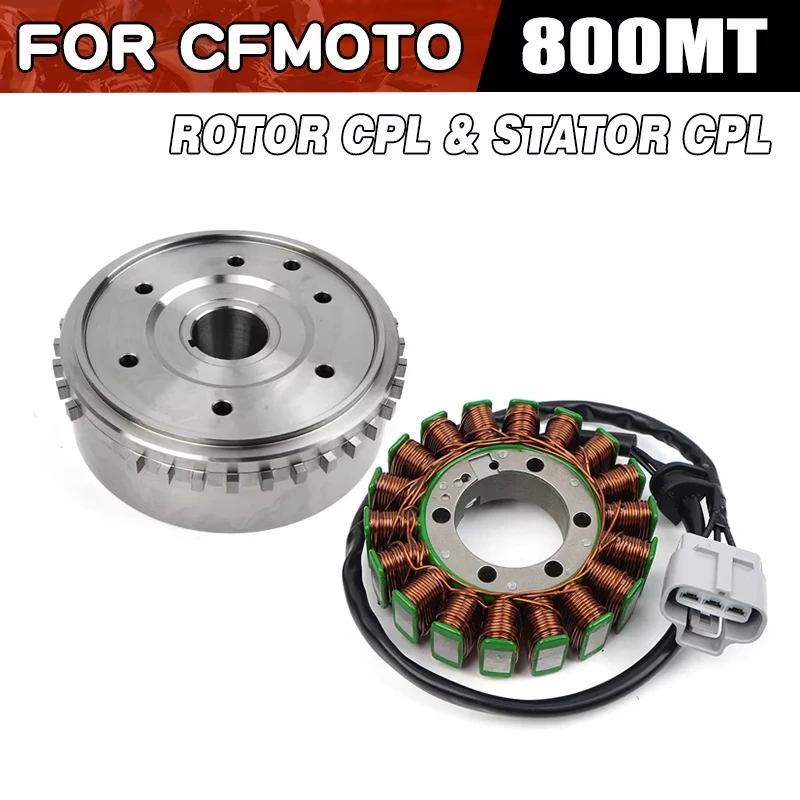 Rotor y Estator Magnético para CFMOTO 800MT, Piezas de Motocicleta CF800MT CF800-5, Estator Magnético para Motor 800 MT