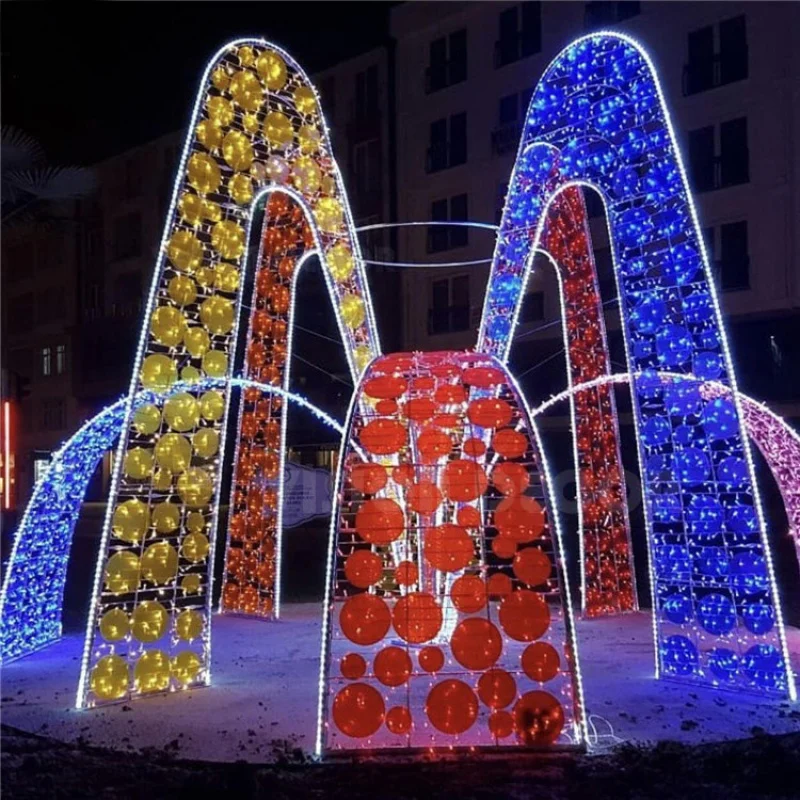 

Custom. LED Waterproof Outdoor Light Strip LED Decoration Low Voltage Led 3D Fountain Motif