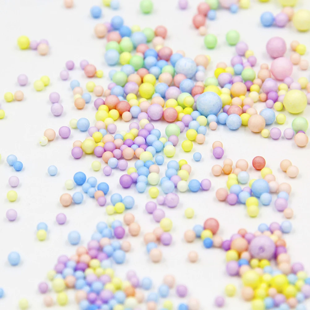 

10Packs Creative Polystyrene Filling Balls for DIY Craft Projects Preschool Home Party Decorations Durable Ball Ornaments 2-3mm