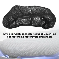 Heat-Resistant Net Seat Mesh Cover Universal Xxxl Fits For Motorcycle Scooter