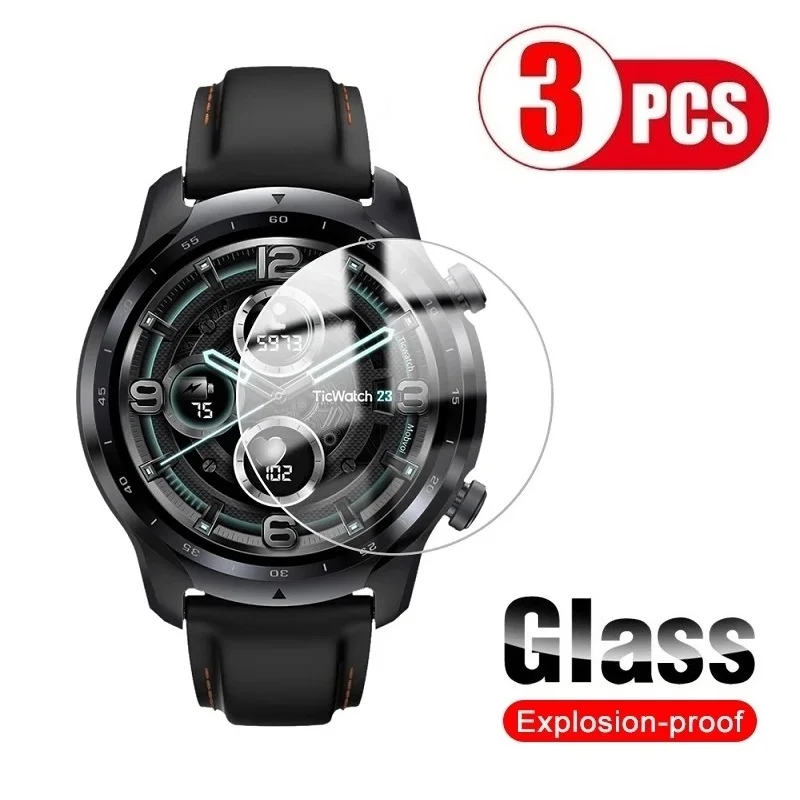 

Tempered Glass for Ticwatch Pro 3 Ultra GPS Ticwatch C2 Plus E E2 E3 S S2 Glass Screen Protector Film Protection Foil