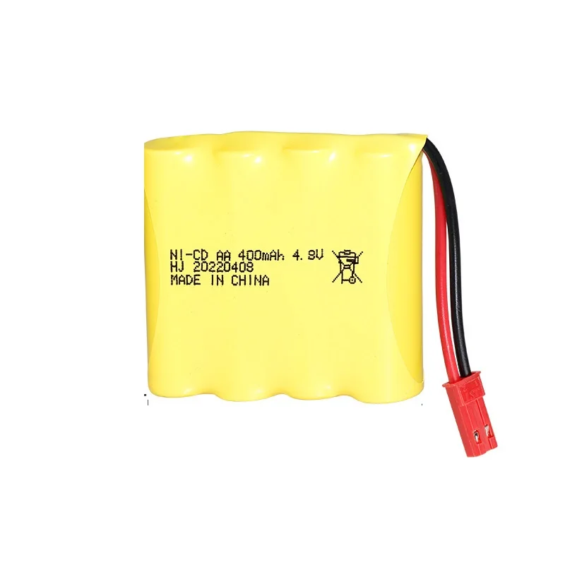 4.8V 400mAh Ni-cd Rechargeable AA Battery Pack JST Plug for 662 632 633 542 RC Car And Other Similar Remote Control Toys