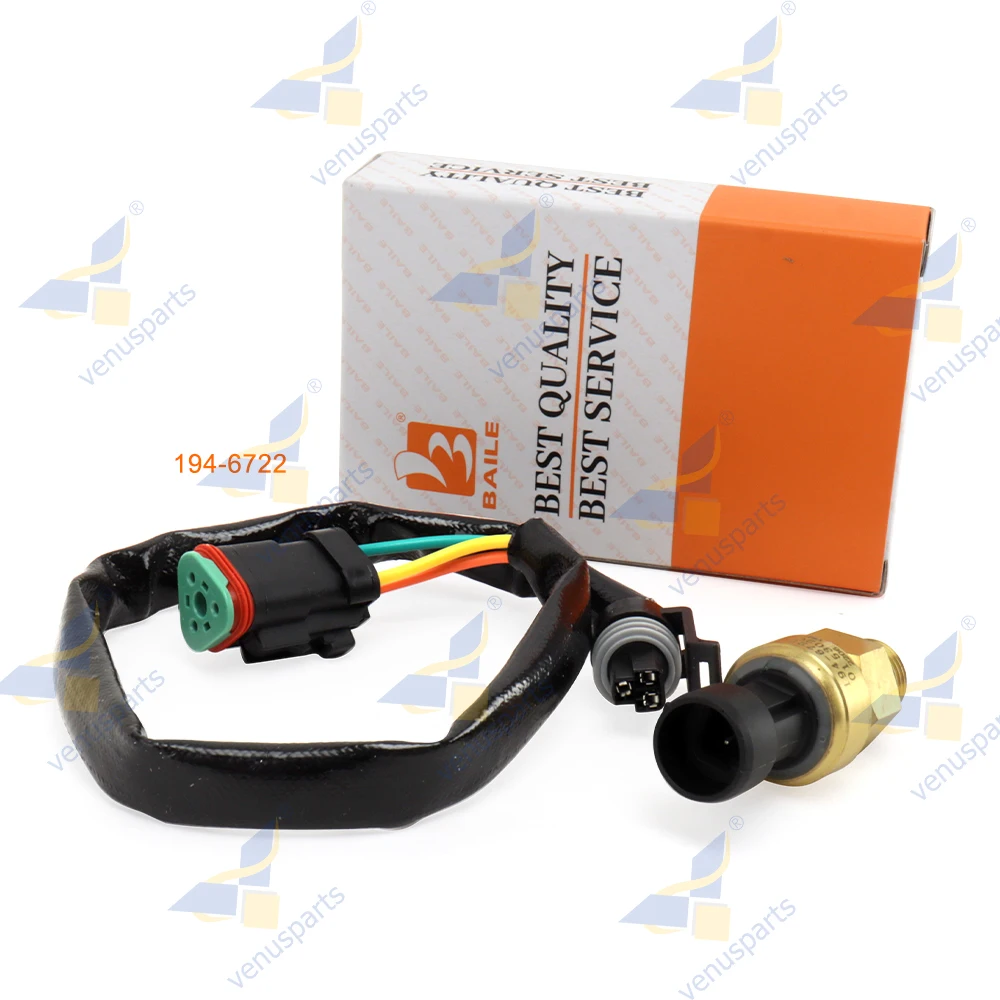 

194-6722 1946722 for Caterpillar C13 Pressure Sensor CAT Excavator Accessories Atmospheric Pressure Switch with Cable