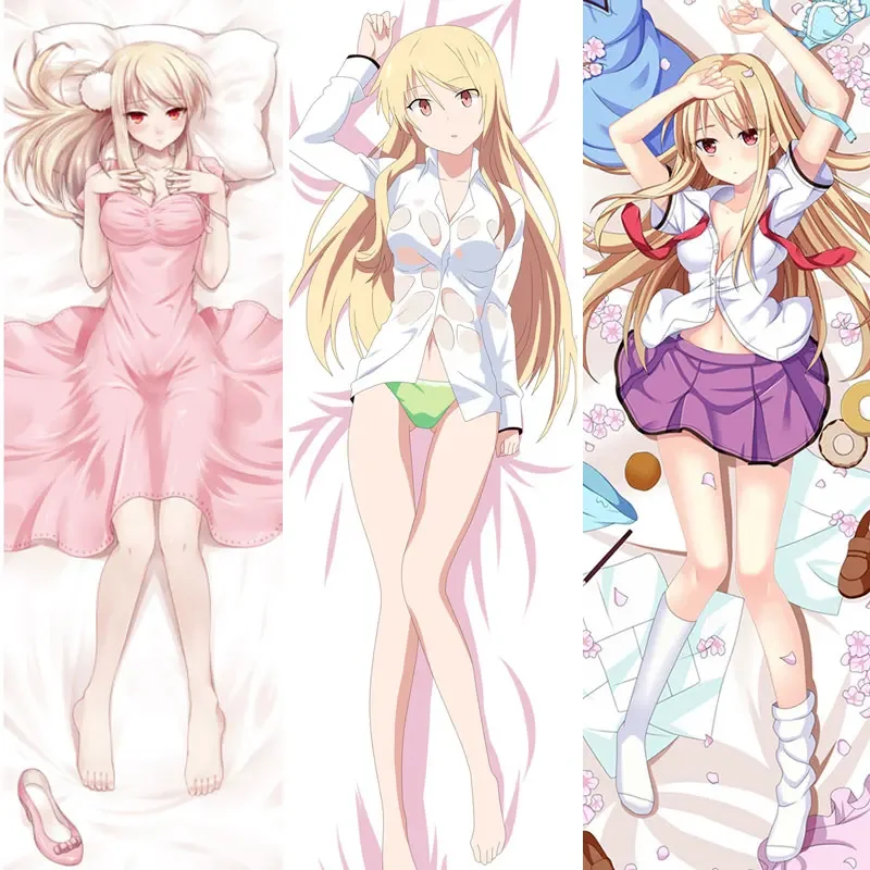 Japan Anime Sakurasou no Pet na Kanojo Hugs Body Shiina Mashiro Pillow Case Waifu Cushion Dakimakura Pillowcase Otaku Long Cover