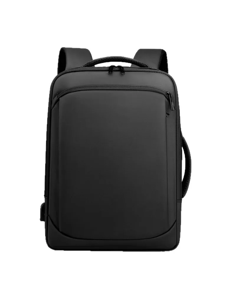 Men's Large Capacity Laptop Backpack Premium Finish USB Charging Business Double Shoulder Bag