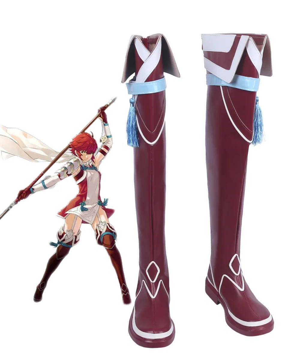 Fire Emblem Fates Hincontourned Cosplay Boost Chaussures, Sur Mesure