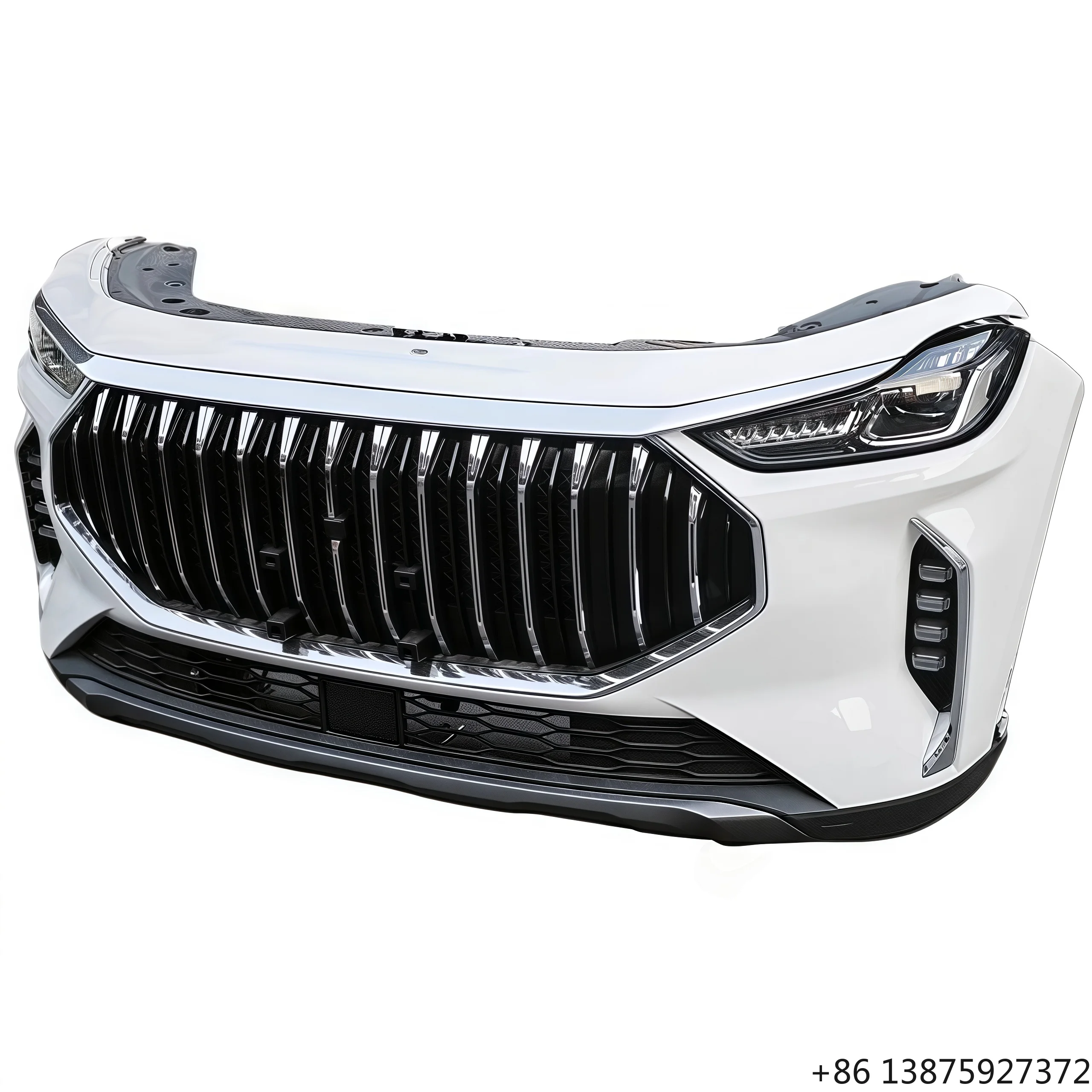 

ForChery Jietu X70plus Front Mouth Front Bumper Assembly Guard Middle Grid Grille Trim Surround Headlights Original High Quality